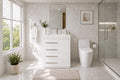 Adora Bathroom Cabinet - Bright White 32"