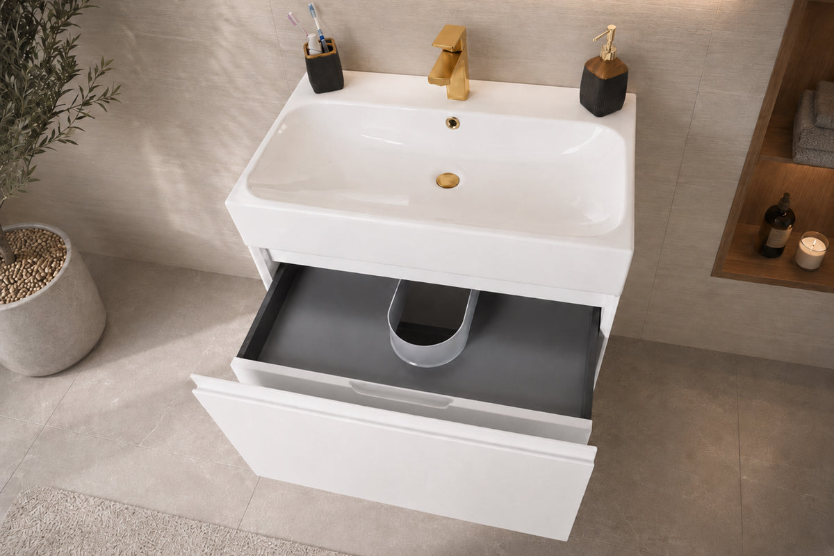 Gala Bathroom Cabinet - White 30" - 2