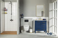 Ashley Bathroom Cabinet - Navy Blue 30"