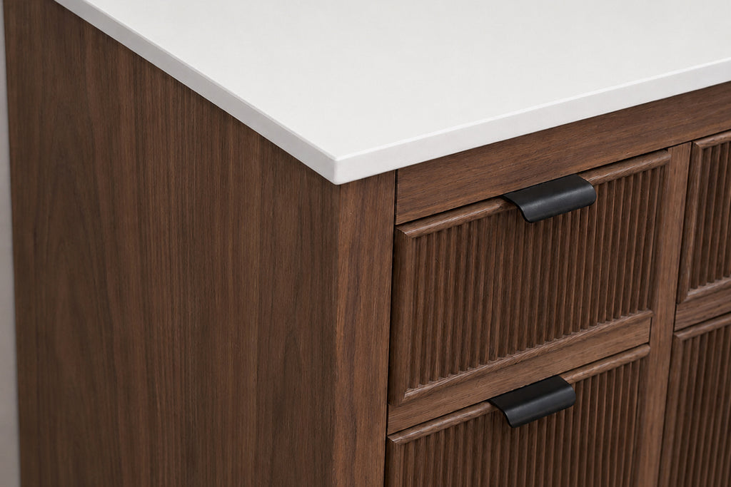 Catalina Bathroom Cabinet - Walnut 60" - 5