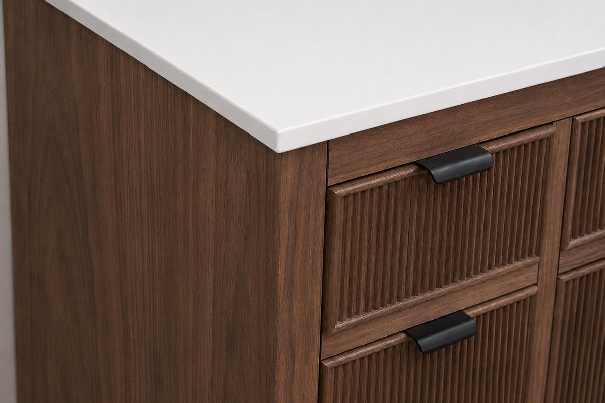 Catalina Bathroom Cabinet - Walnut 60" - 5
