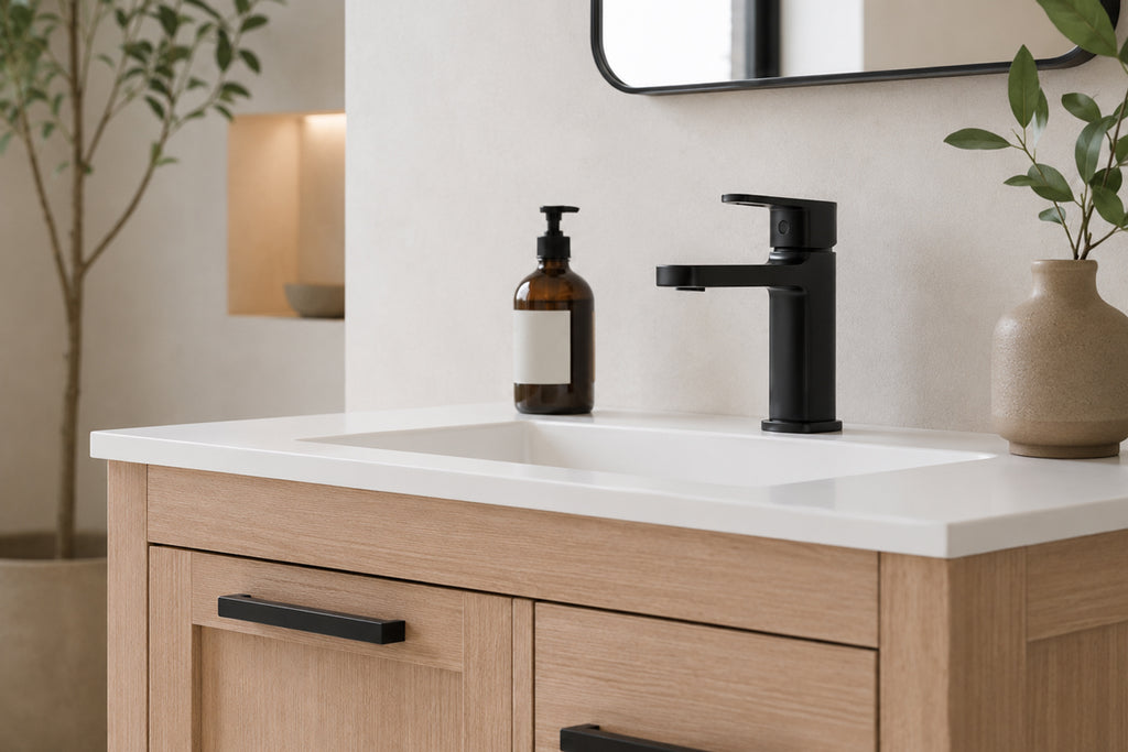 Ashley Bathroom Cabinet - Natural Oak 30" - 3
