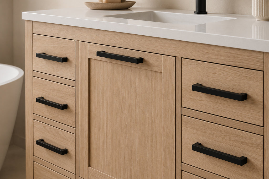 Ashley Bathroom Cabinet - Natural Oak 42" - 4