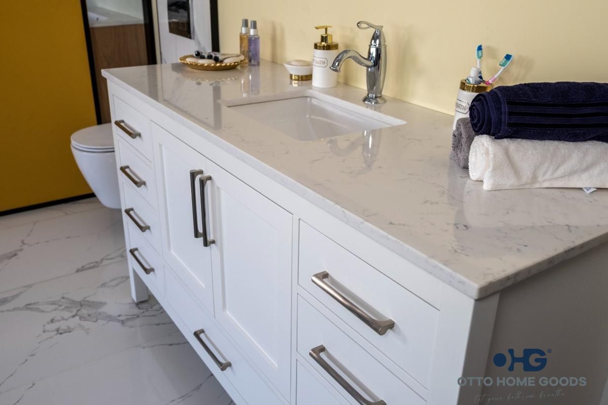 Ashley Bathroom Cabinet - White 60" Single - 2