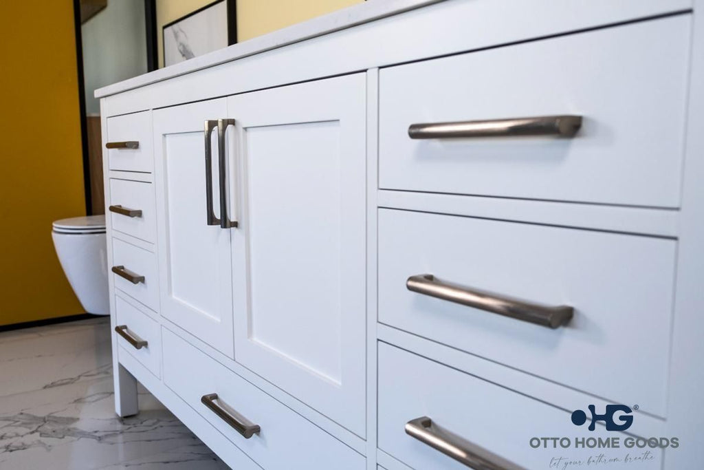 Ashley Bathroom Cabinet - White 60" Single - 3