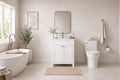 Aria Bathroom Cabinet - White 24"