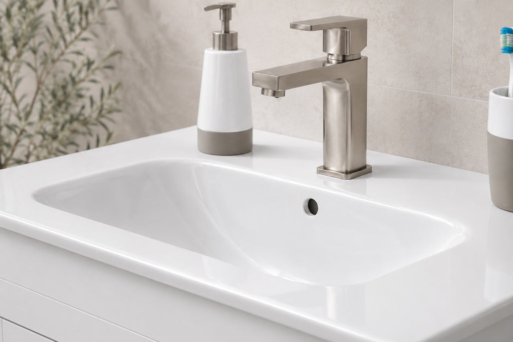 Aria Bathroom Cabinet - White 24" - 3