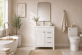 Aria Bathroom Cabinet - White 30"