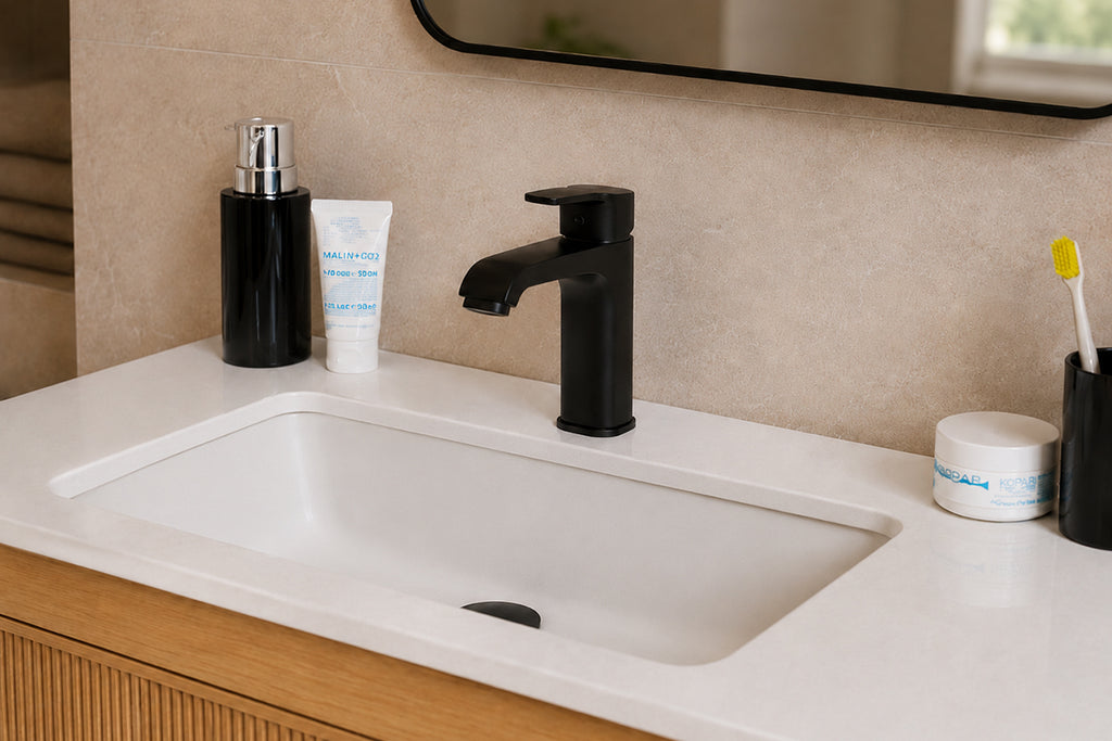 Catalina Bathroom Cabinet - Natural Oak 36" - 4