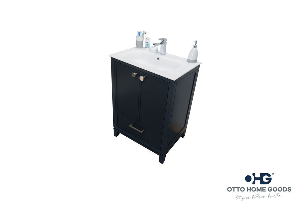 Frame Bathroom Cabinet - Dark Gray 24" - 5