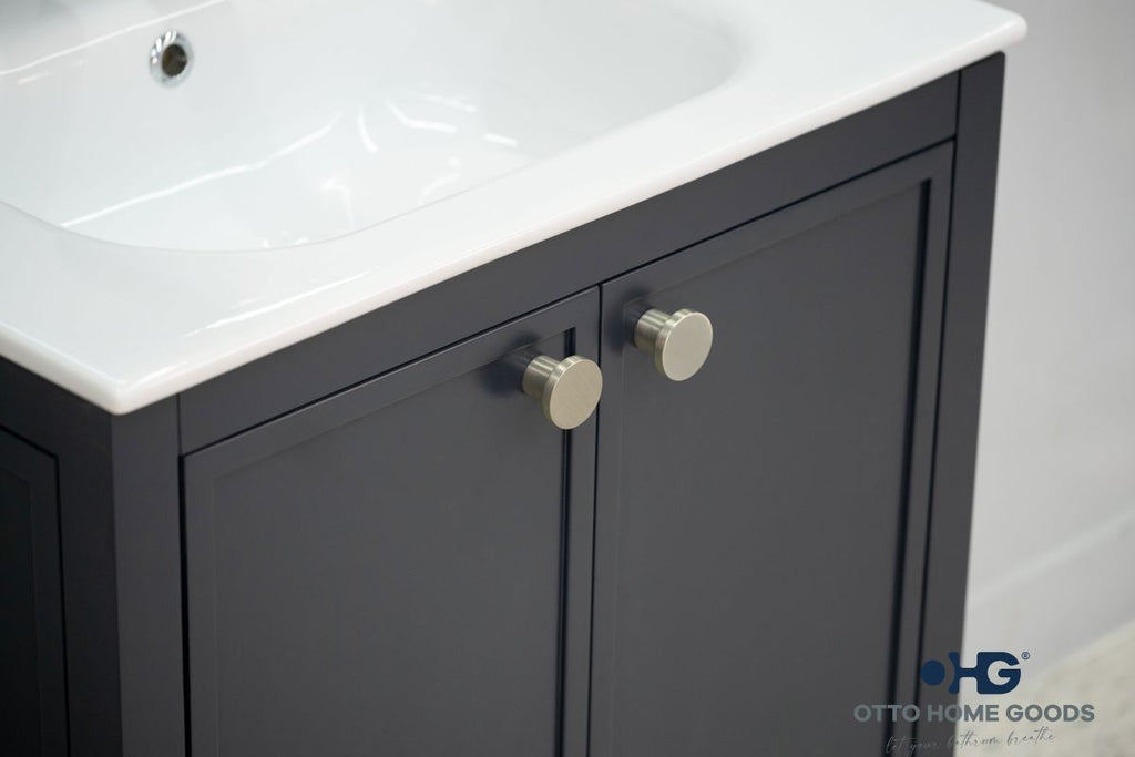 Frame Bathroom Cabinet - Dark Gray 24" - 8