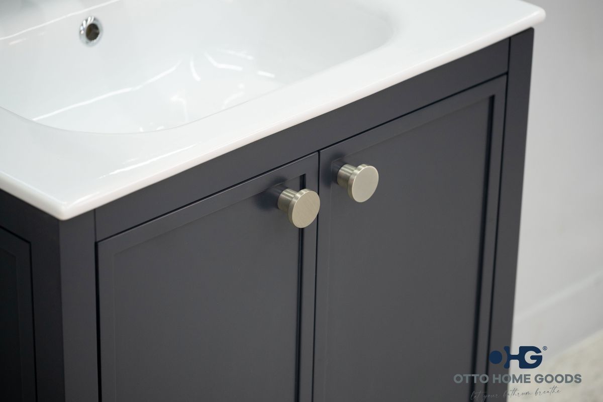Frame Bathroom Cabinet - Dark Gray 24" - 8