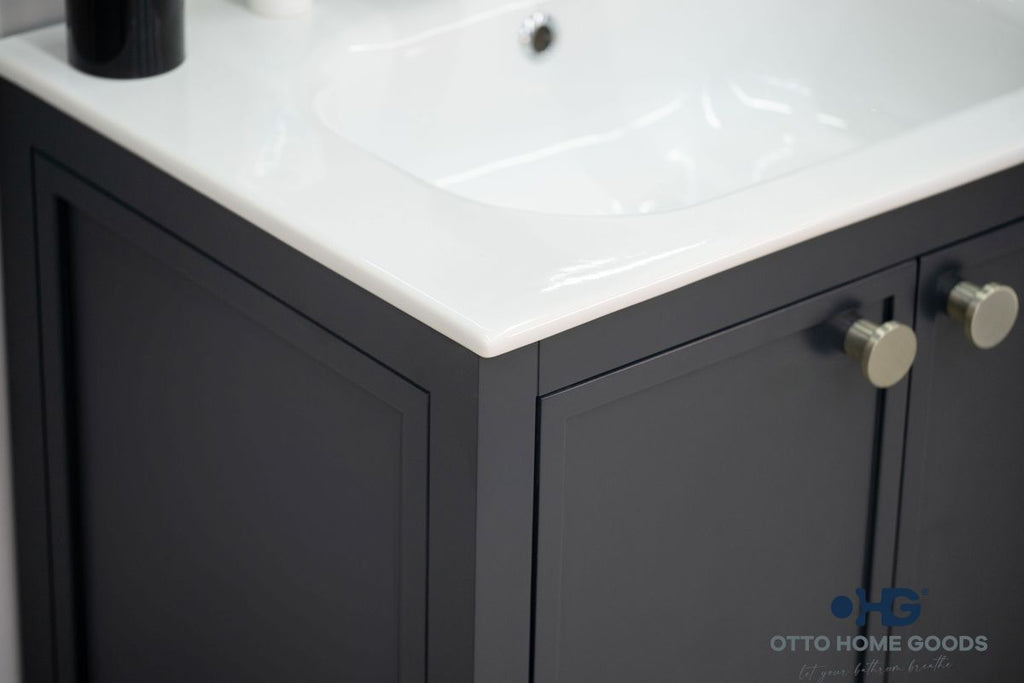 Frame Bathroom Cabinet - Dark Gray 24" - 9