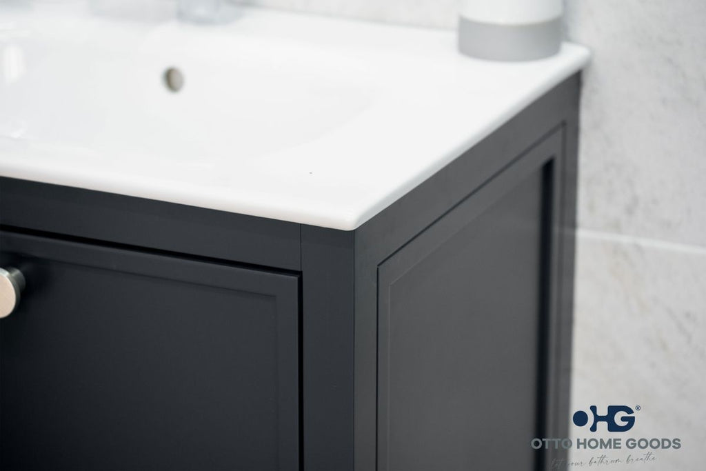 Frame Bathroom Cabinet - Dark Gray 24" - 10