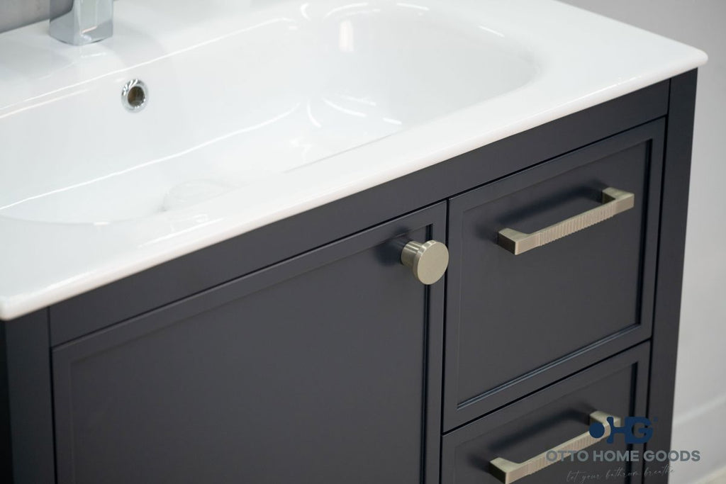 Frame Bathroom Cabinet - Dark Gray 30" - 4
