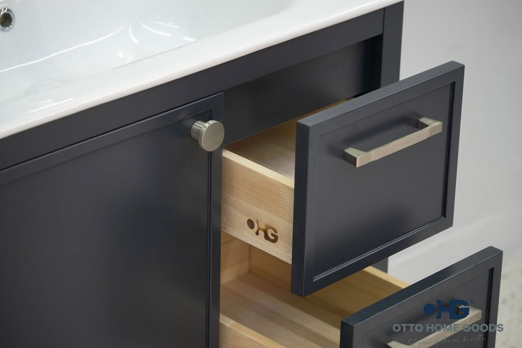 Frame Bathroom Cabinet - Dark Gray 30" - 6