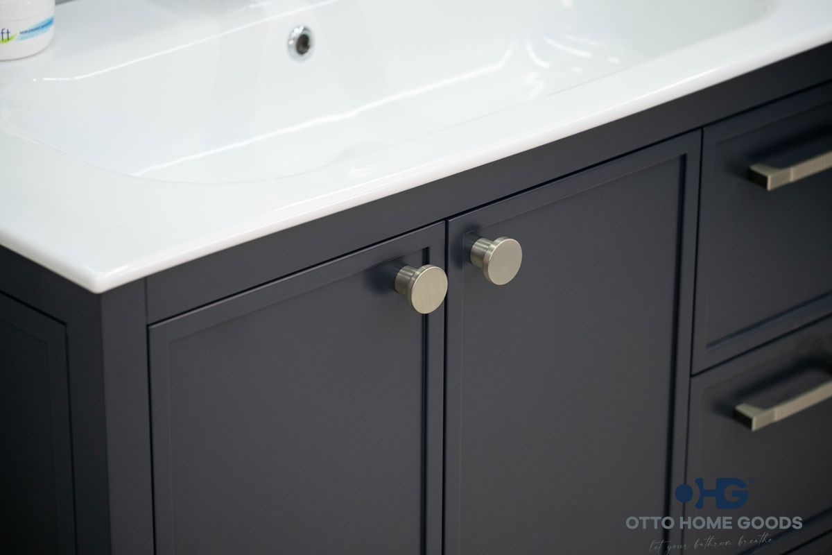 Frame Bathroom Cabinet - Dark Gray 36" - 5