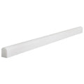 Dolomite Pencil Moulding Polished White Marble 3/4 inch x 12 inch...