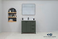 Frame Bathroom Cabinet - Pine Green 36"