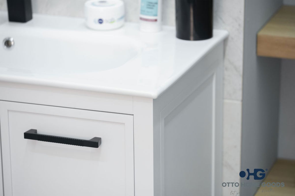Frame Bathroom Cabinet - White 30" - 5