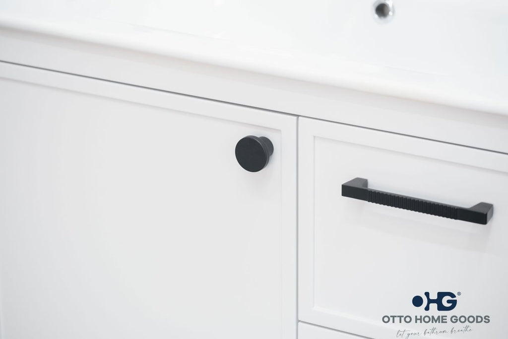 Frame Bathroom Cabinet - White 30" - 6