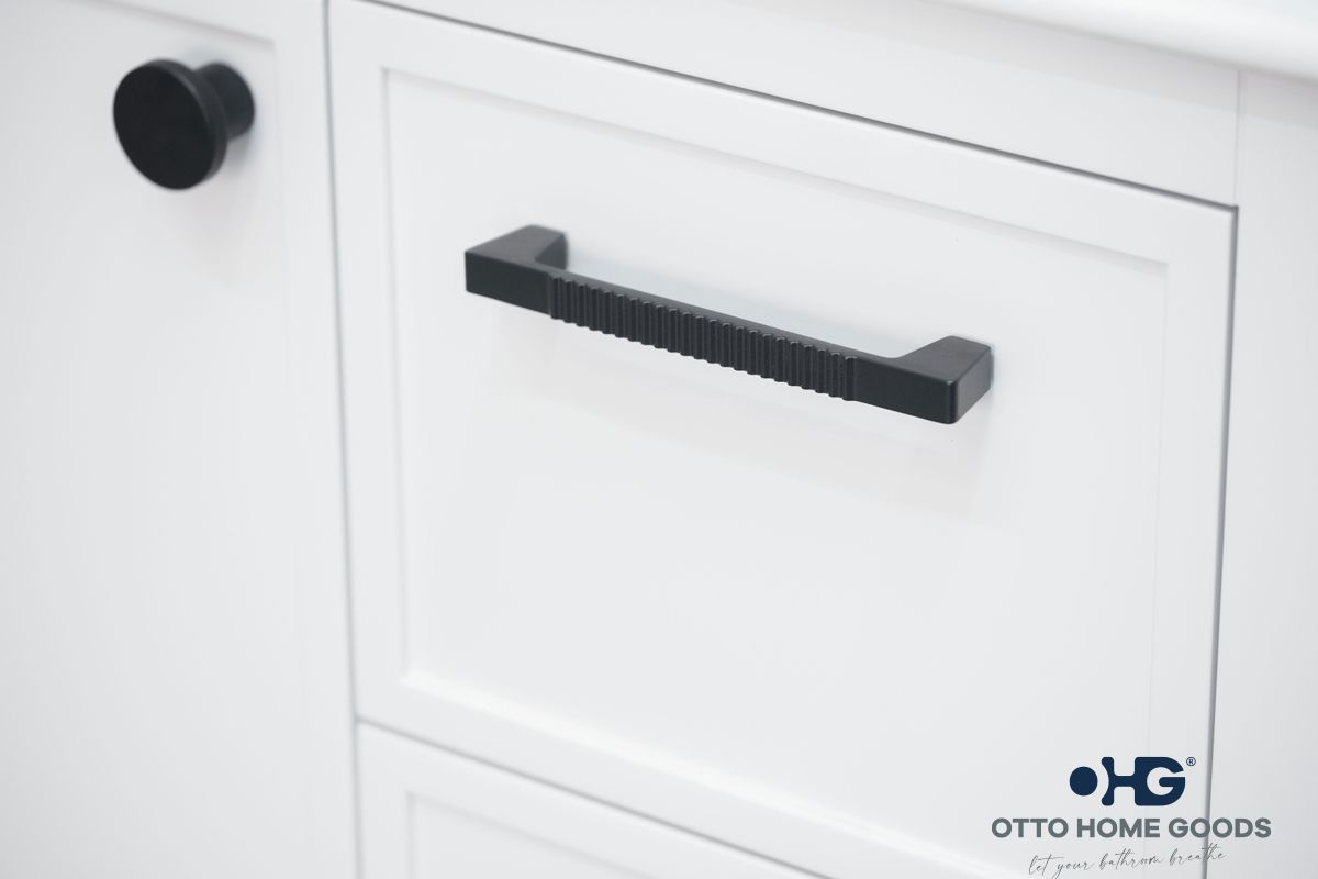 Frame Bathroom Cabinet - White 30" - 7