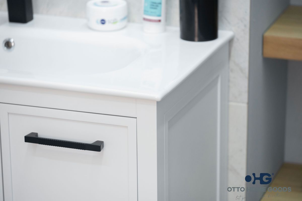 Frame Bathroom Cabinet - White 36" - 5