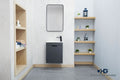 Luca Bathroom Cabinet - Pepper 20"