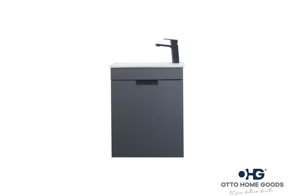 Luca Bathroom Cabinet - Pepper 20" - 4