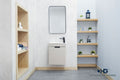 Luca Bathroom Cabinet - Sand 20"