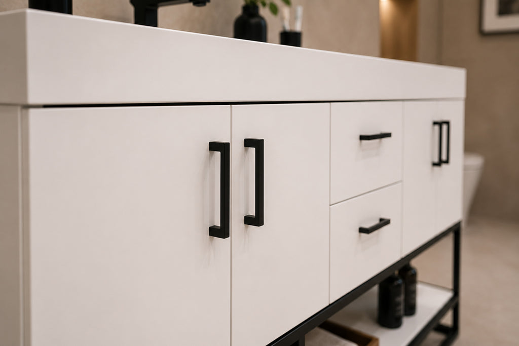 Solana Bathroom Cabinet - White 60" - 5