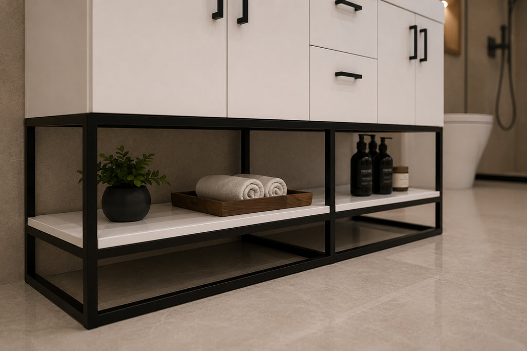 Solana Bathroom Cabinet - White 60" - 7