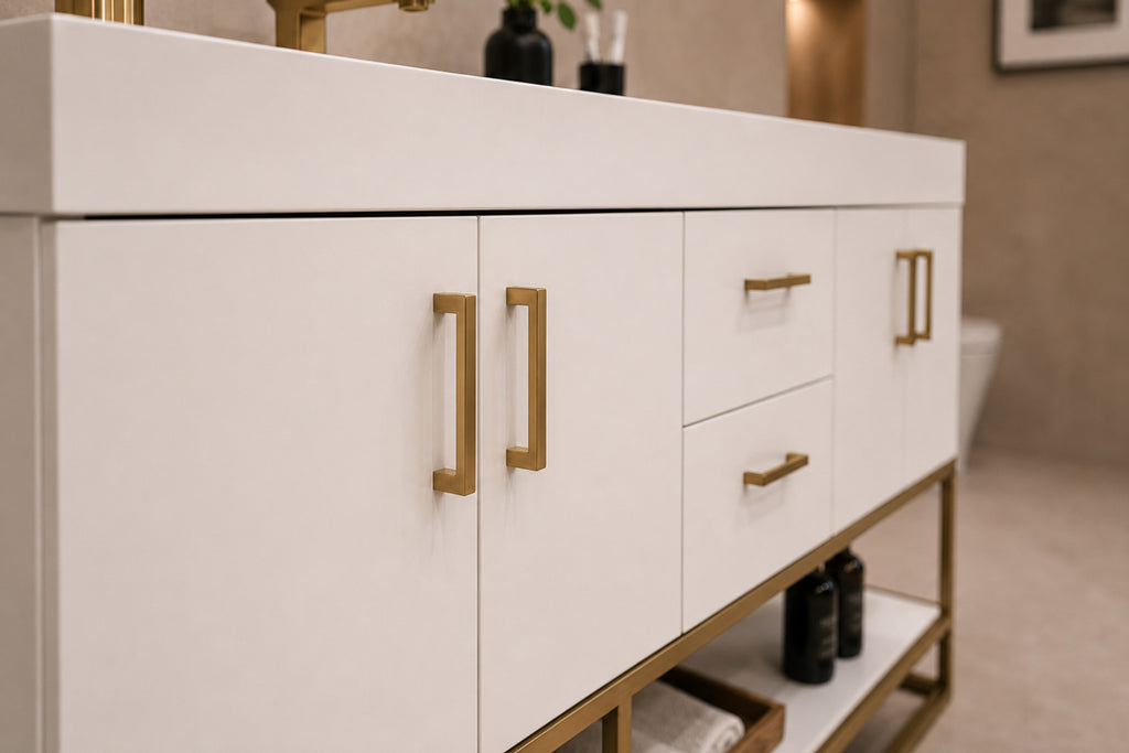 Solana Bathroom Cabinet - White 60" - 6