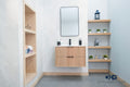 Sorrento Bathroom Cabinet - Natural Oak 30"