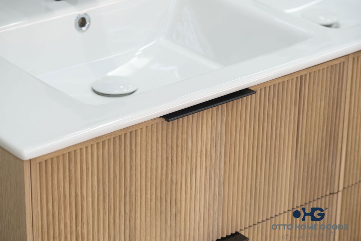 Sorrento Bathroom Cabinet - Natural Oak 48" - 5