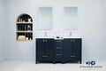 Frame Bathroom Cabinet - Dark Gray 60"