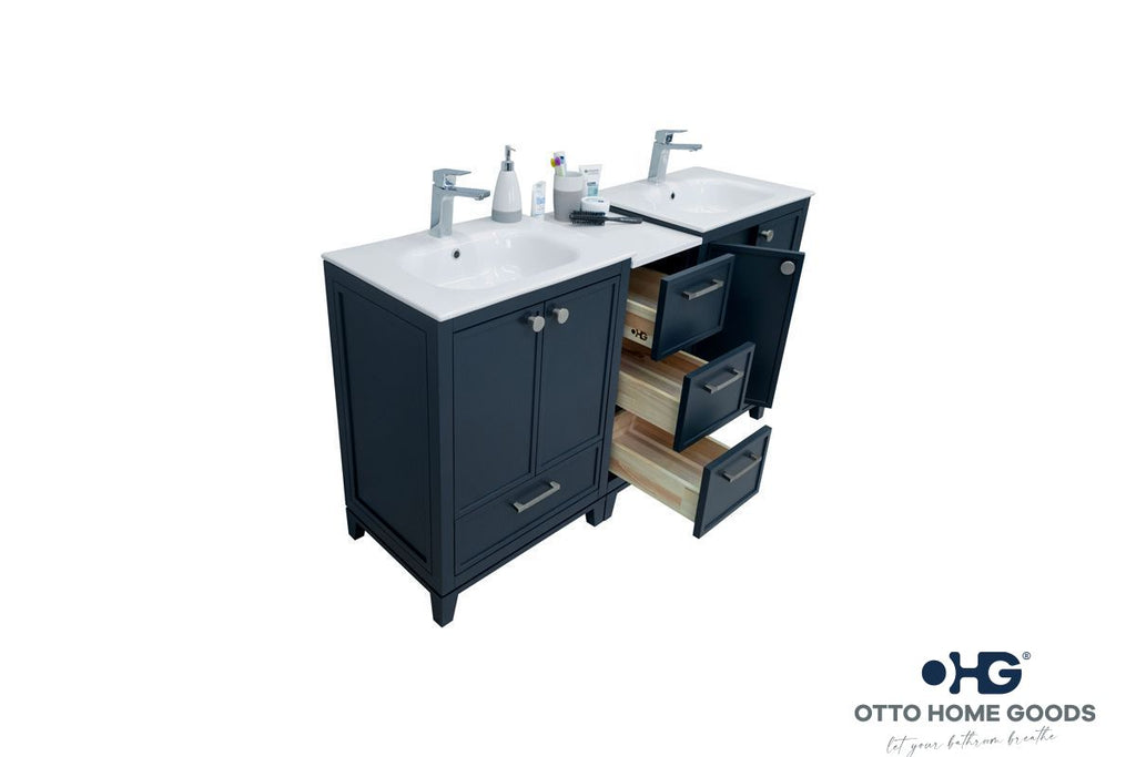 Frame Bathroom Cabinet - Dark Gray 60" - 2