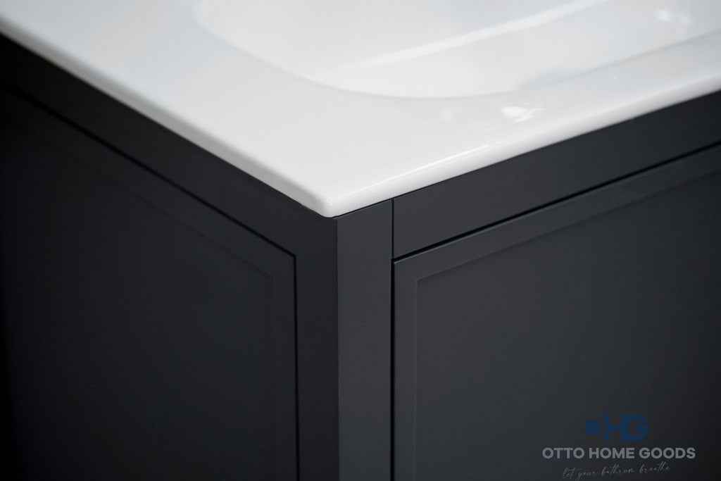 Frame Bathroom Cabinet - Dark Gray 72" - 5