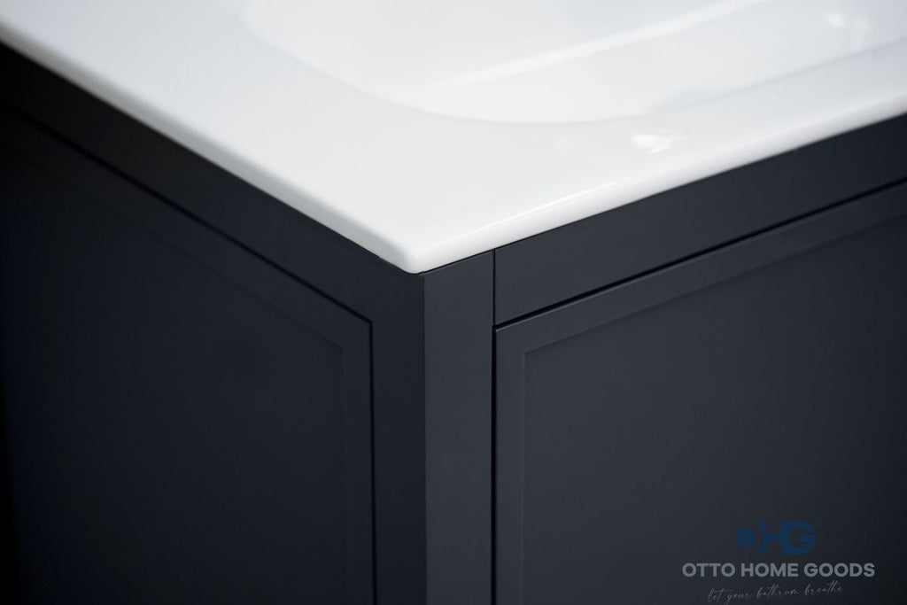 Frame Bathroom Cabinet - Dark Gray 84" - 5