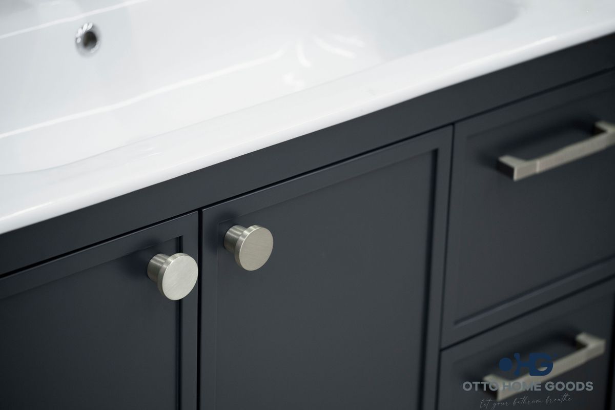 Frame Bathroom Cabinet - Dark Gray 84" - 6