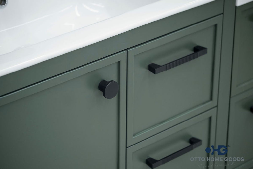 Frame Bathroom Cabinet - Pine Green 72" - 5