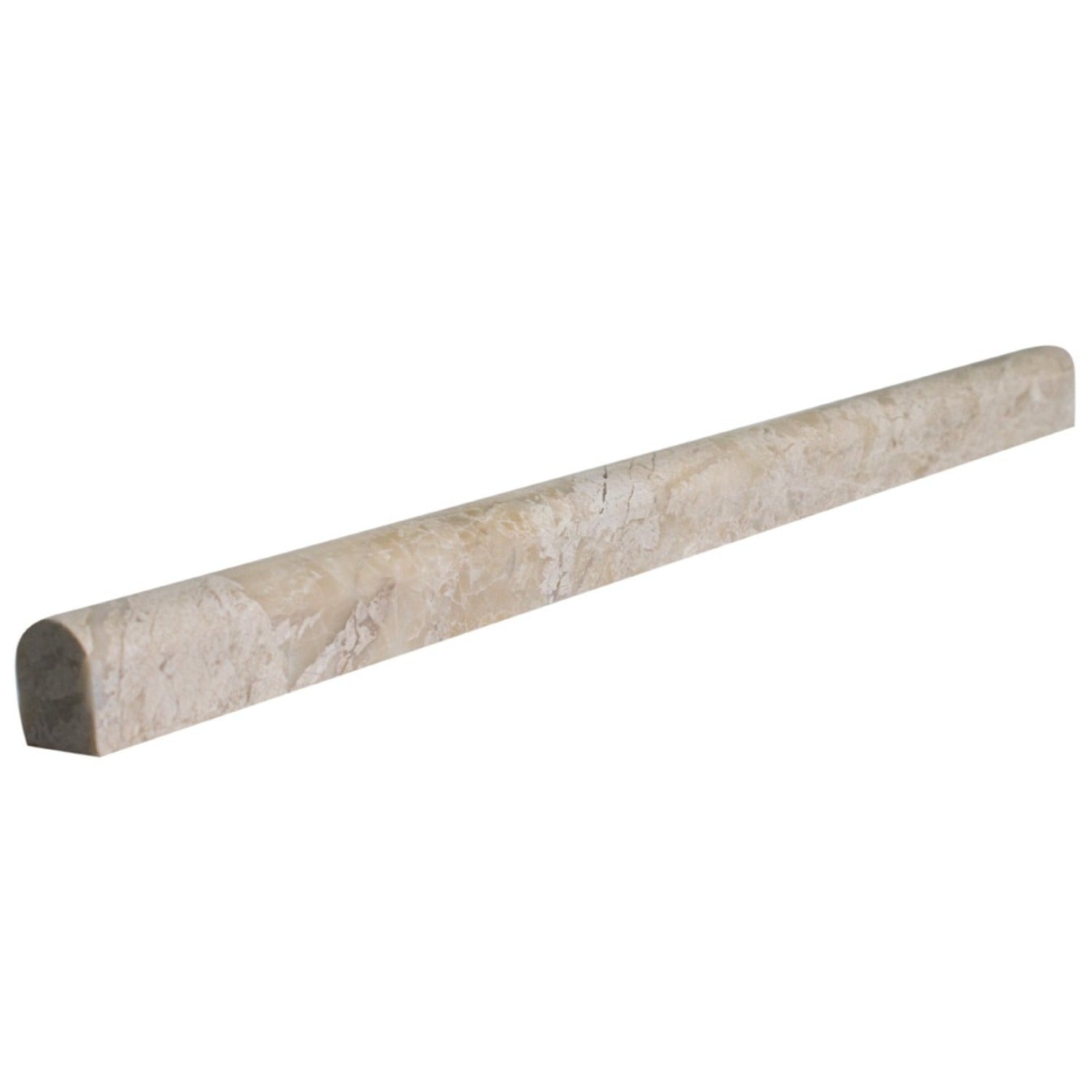 Crema Marfil Pencil Moulding Polished Beige Marble