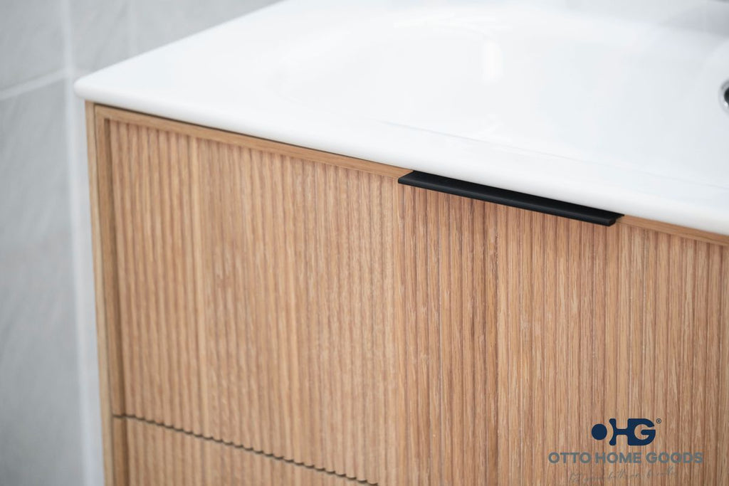 Sorrento Bathroom Cabinet - Natural Oak 36" - 6