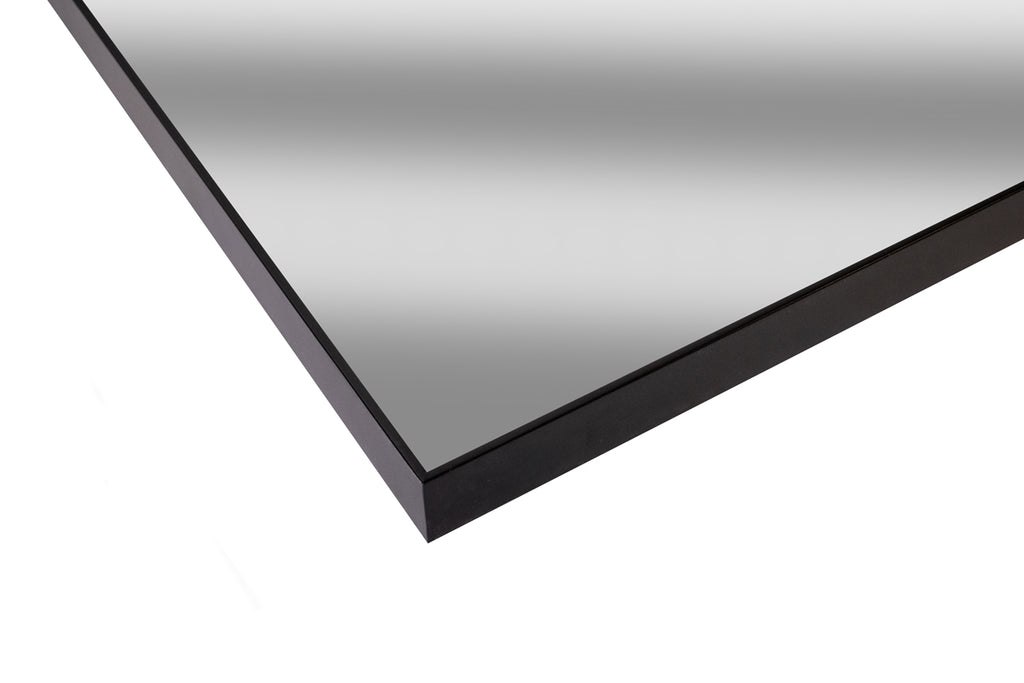 20" x 32" Arched Black Mirror - 2