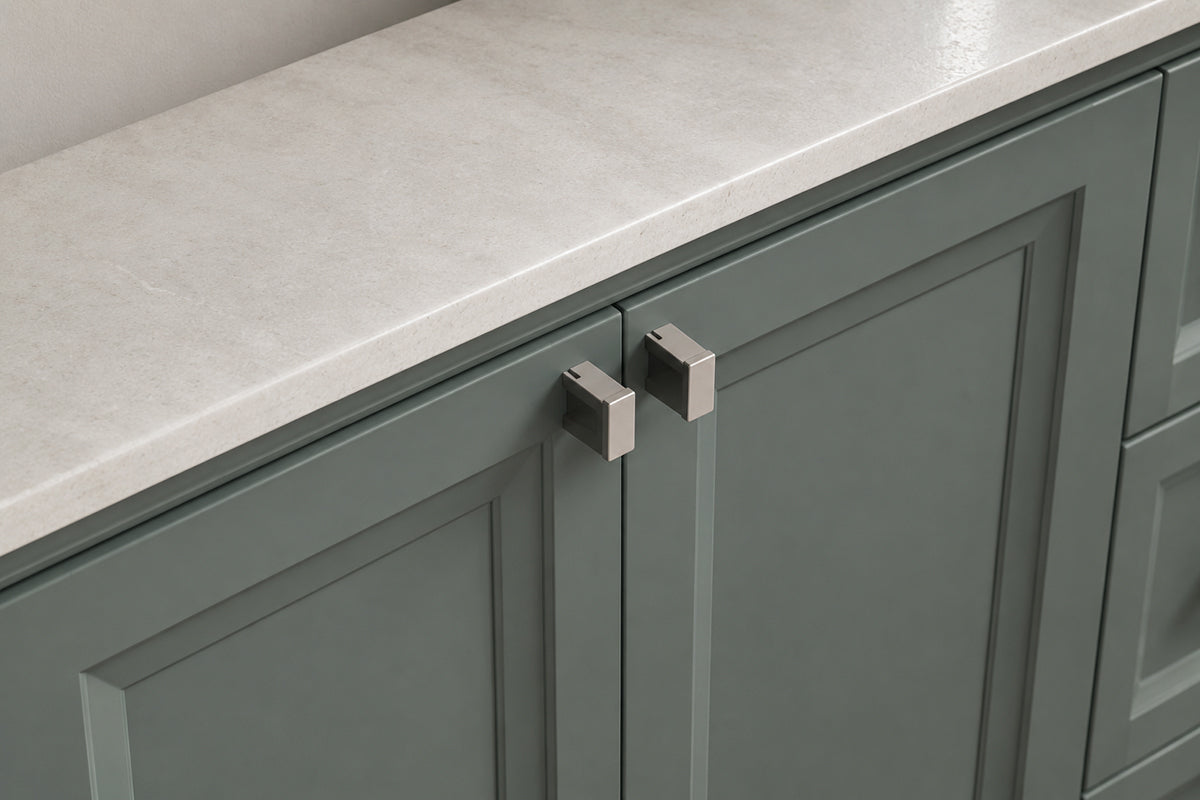 Isabel Bathroom Cabinet - Forest Green 24" - 2