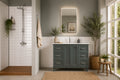 Isabel Bathroom Cabinet - Forest Green 42"