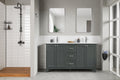 Isabel Bathroom Cabinet - Forest Green 60"