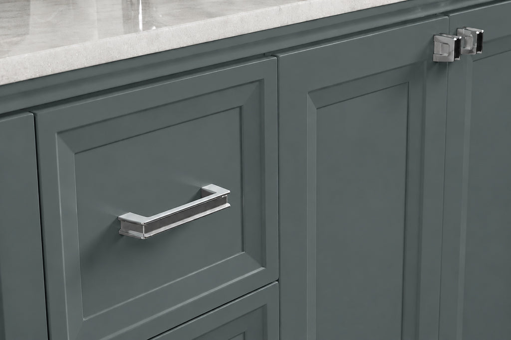 Isabel Bathroom Cabinet - Forest Green 60" - 4