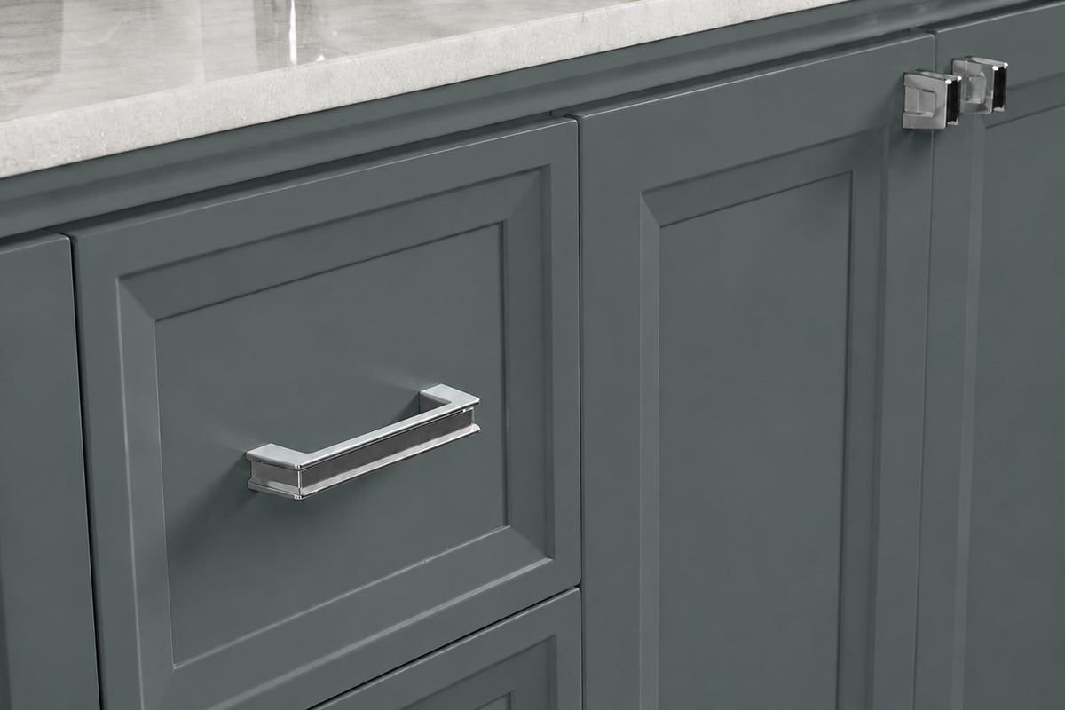 Isabel Bathroom Cabinet - Forest Green 60" - 4