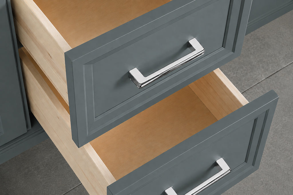 Isabel Bathroom Cabinet - Forest Green 60" - 6